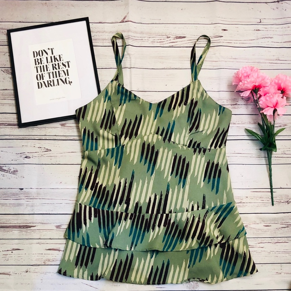 🌻 GAP urban boho tank top petite XS summer